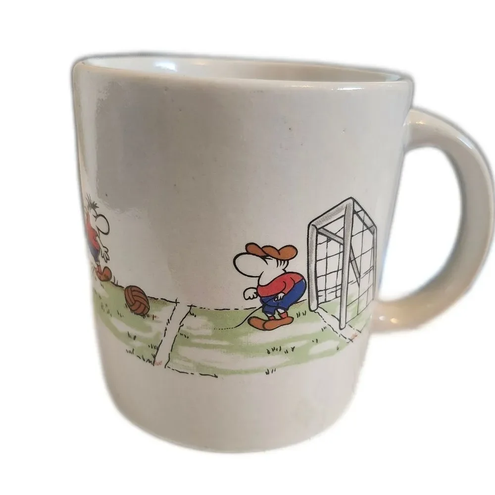 Sandra Boynton The Thrill Of Victory Los Angeles 1984 Olympics Soccer Mug